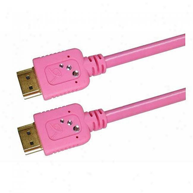 Cables UnlimitedK abling 2m Hdmi 1.3 Cable - Pink