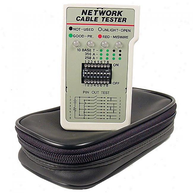 Cables Unlimited - Rj45 Network Tester