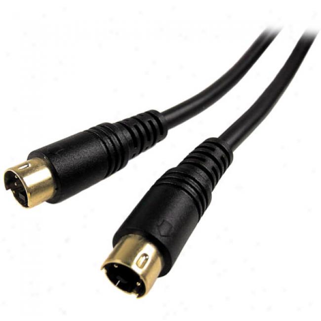 Cables Unlimited - S-video Svhs Male To Male 4pin 50' Cable