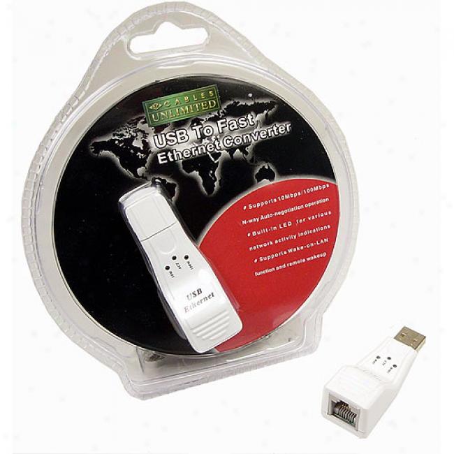 Cables Unlimited - Usb 1.1 Network Adapter