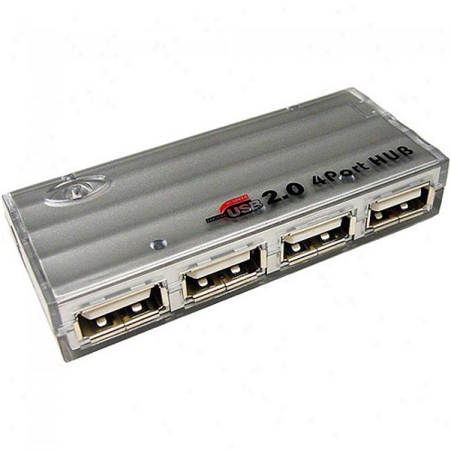 Cables Unlimited Usb 2.0 4-port Hub Attending Power