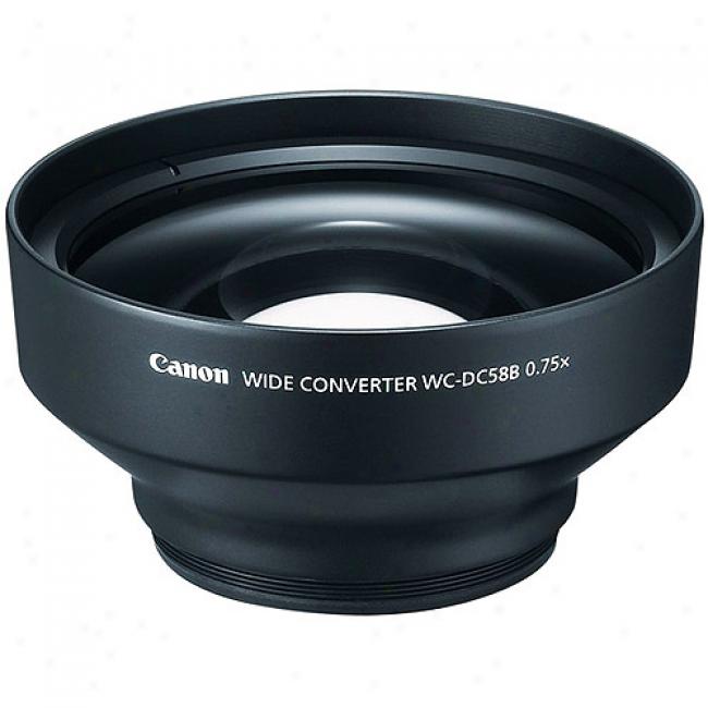 Canon 0.75x Wide-angle Conversion Lens For Powershot G9 & G7