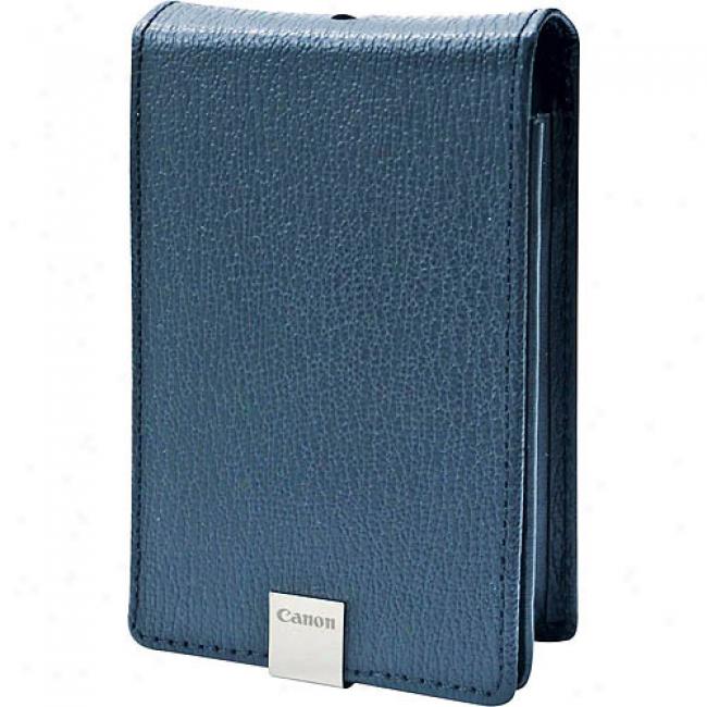 Canon Deluxe Leather Case, Blue