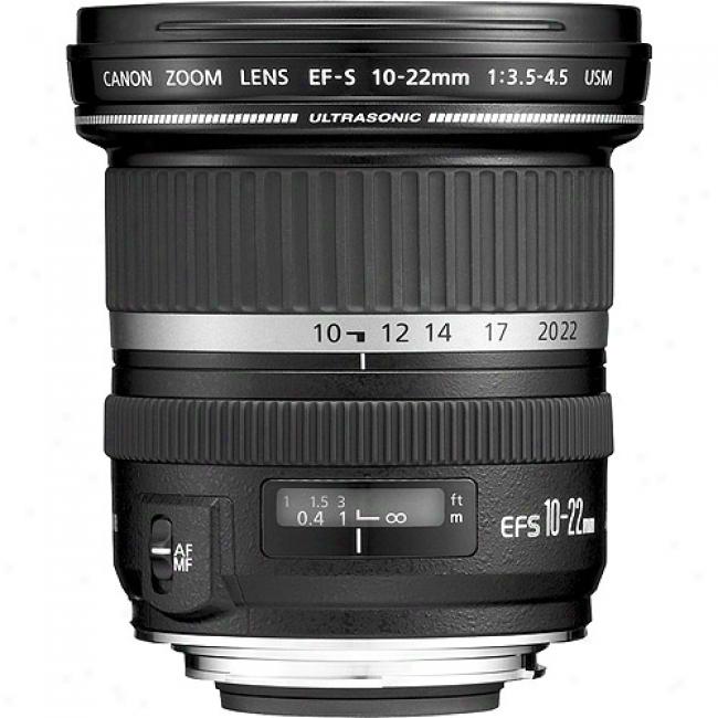 Canon Ef-s 10-22mm F3.5-4.5 Usm Ultra-wide-anglle Zoom Lens