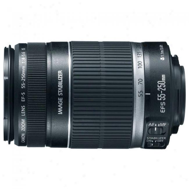 Canon Ef-s 55-250 F/4-5.6 Is Optical Image Stabilizer Telephoto Zoom Lens