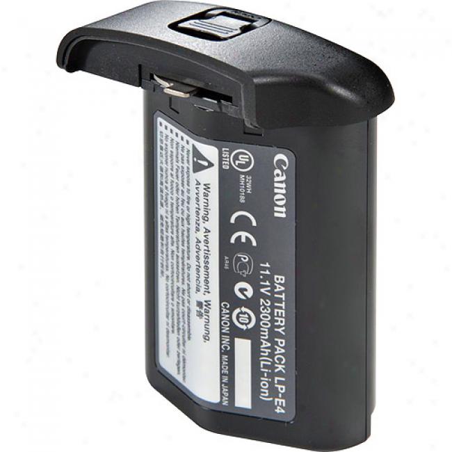 Canon Lp-e4 Li-ion Battery Pack For Canon Eks 1d Mark Iii & Eos-1ds Notice Iii