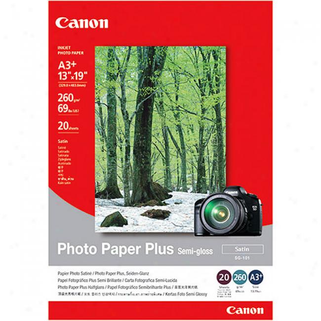 Canon Photo Paper Plus Semi-gloss - 13