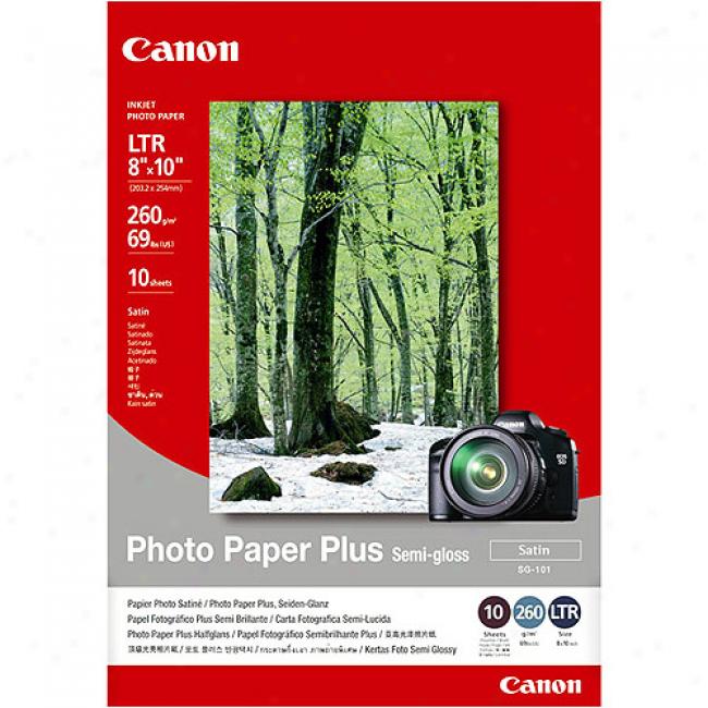 Canon Photo Paper Plus Semi-gloss - 8