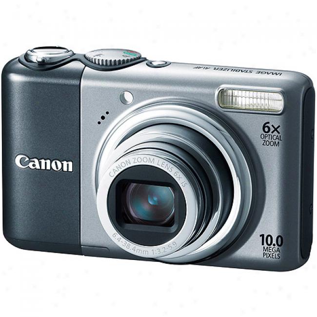 Canon Powershot A0200-is Silver ~ 10 Mp Digital Camera, 6x Optical Zoom & 3
