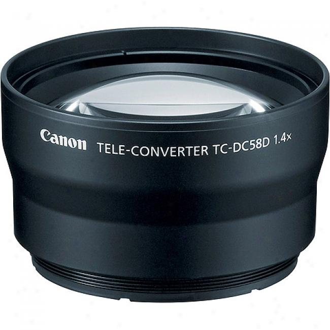 Canon Teie Convert Ps-g10 Req Lens Adpt La-dc58k