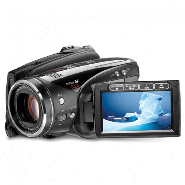 Canon Vixia Hv30 Black Minidv Camcorder, High-def, 10x Optical Zoom, Minisd Memory Card Slot