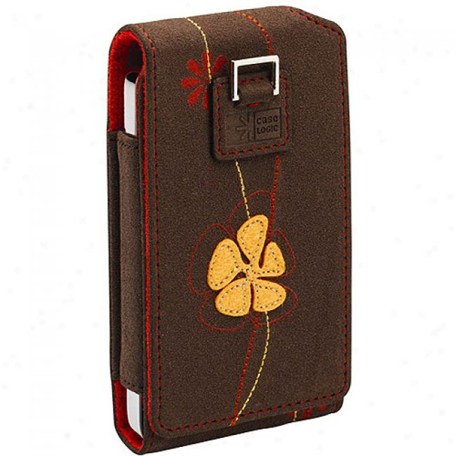 Case Logic Pop Blossom Case For Ipod 80gb Classic, Icc-3a Brown