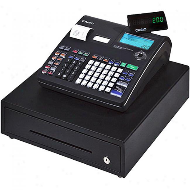 Casjo Black Deluxe 30-department Cash Register With Thermal Printer