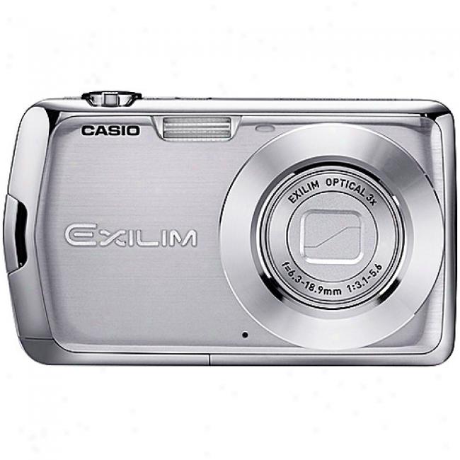 Casio Exilim Ex-s5s Silver 10 Mp Digitai Camera With 3x Optical Zoom, 2.7