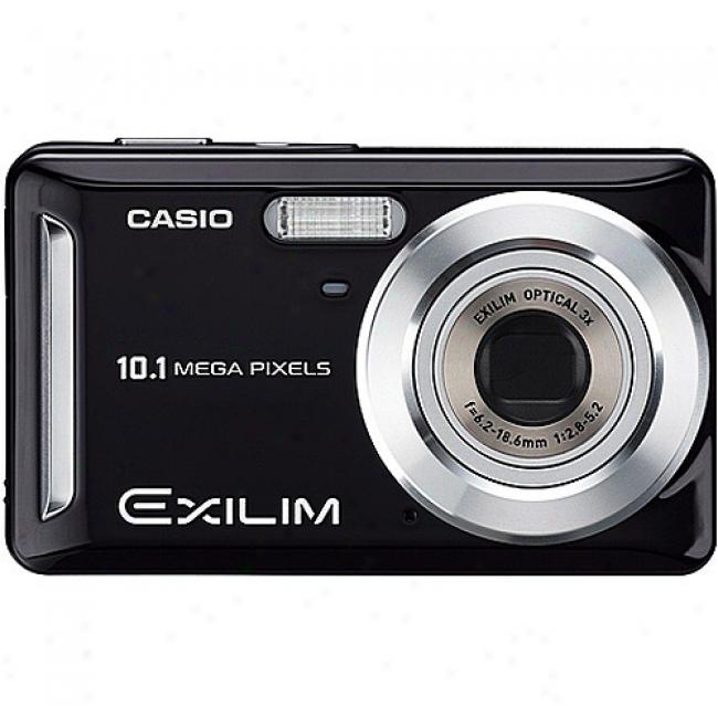 Casio Exilim Ex-z29 Black 10mp Digital Camera With 3x Optical Zoom, 2.7