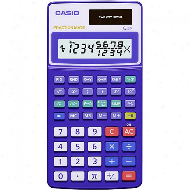 Casio Fx-55 Fraction Mate Calculator