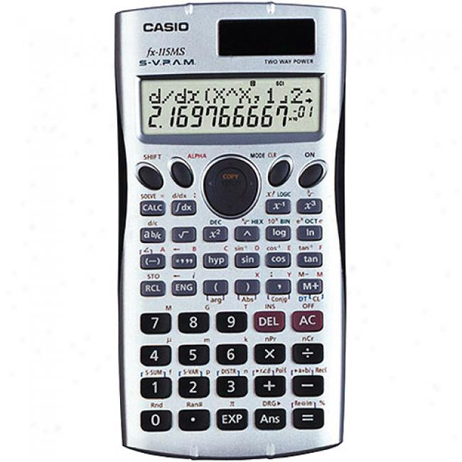 Casio Fx115mspls Scientific Calculator