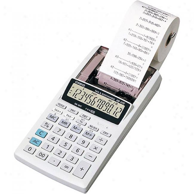 Casio Hand Held Printing Calculator