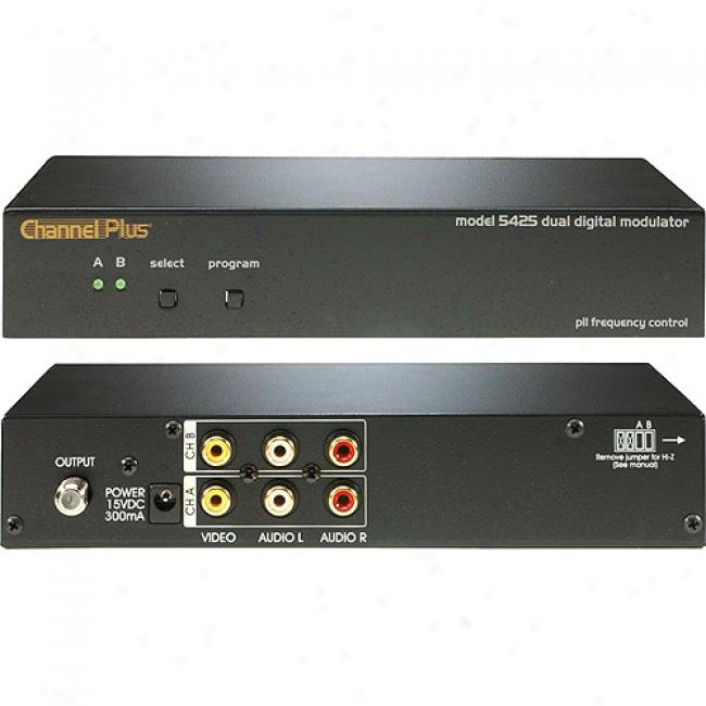 Channel Plus Two-cnannel Video/audio Rf Modulator