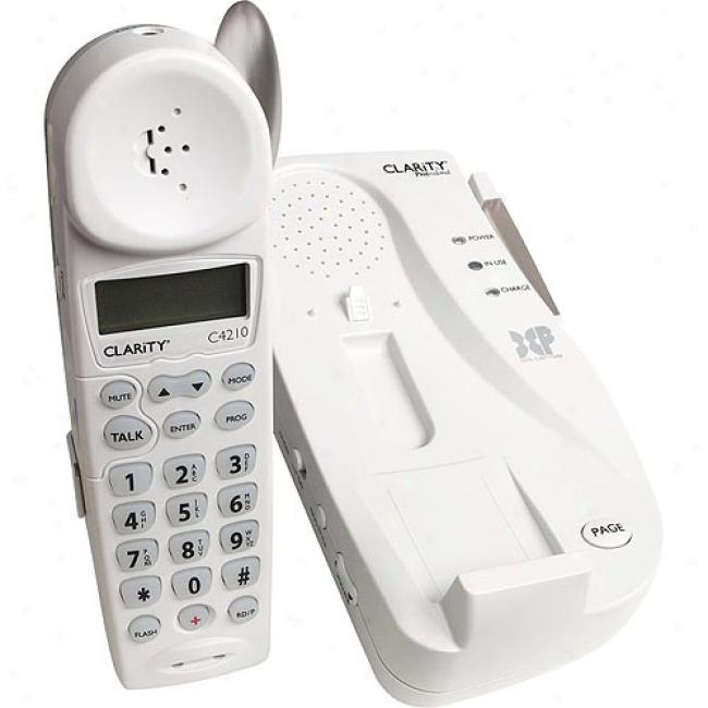 Clarity Amplified Cordless Telephone With Caller Id And Call Waiting 2.4 Ggz