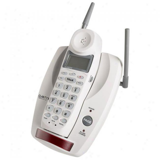 Clarity C-420 Amplified Cordless Telephone With Caller Id
