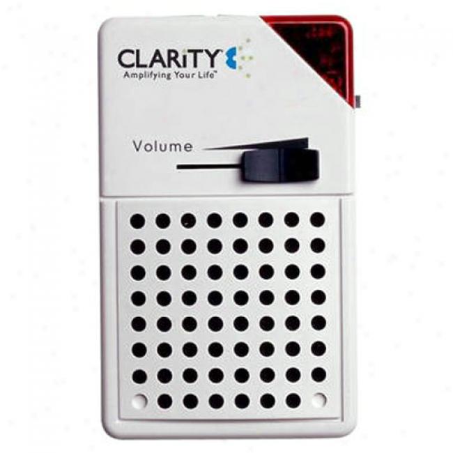 Clarity Wr100 Extra-loud Telephone Ringer And Flasher