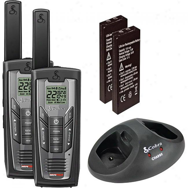 Cobra Gmrs/frs 2-way Radio Value Compress With 30-mile Consort