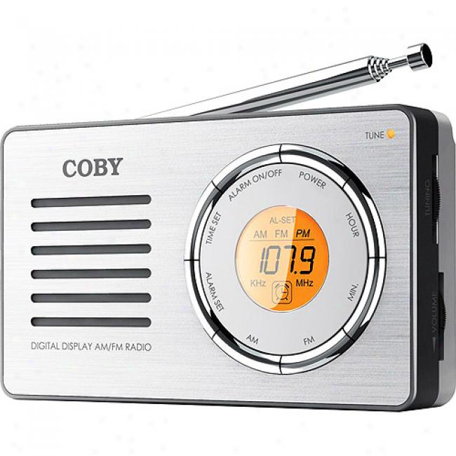 Coby Compact Am/fm Radio With Digital Display