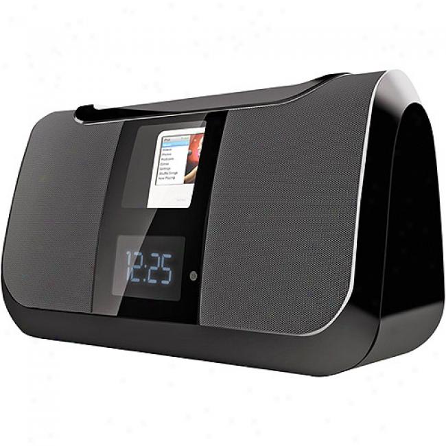 Coby Digital Boombox With Motorized Ipod Dock And Am/fm Radio, Cs-mp165