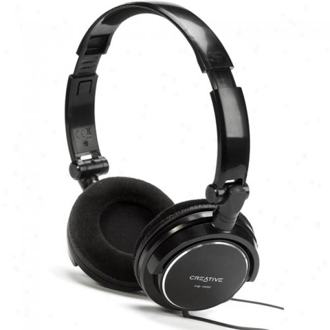 Creative Labs Hq-1900 Dj-dtyle Stereo Headphones