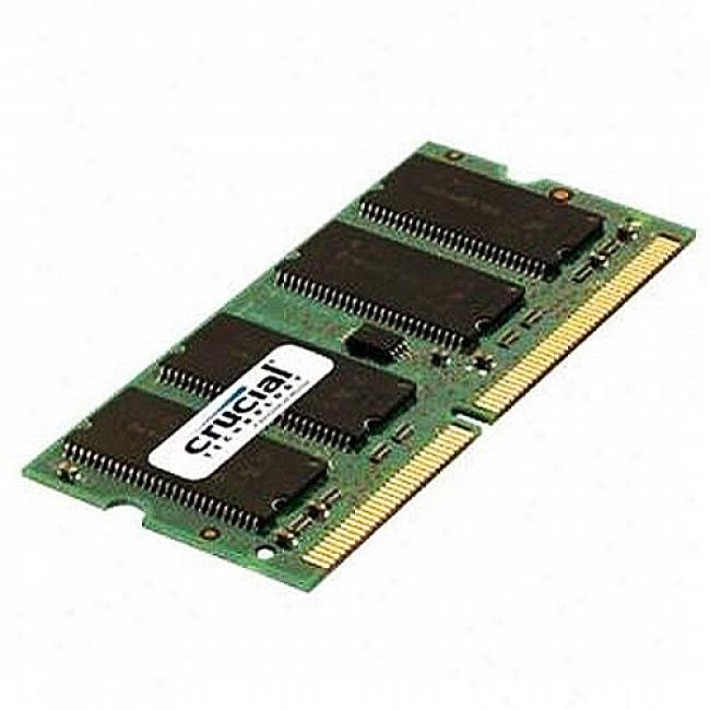 Crucial 512mb 200-pin Sodkmm Ddr Pc2700