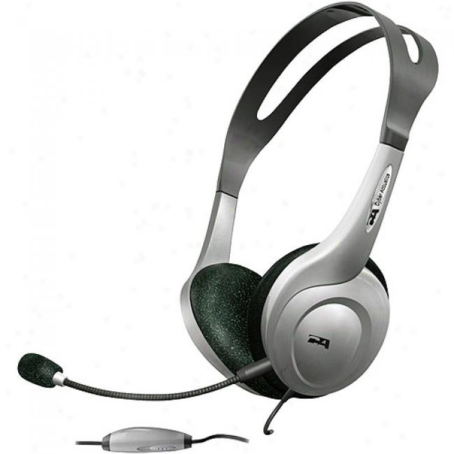 Cyber Acoustics Cimputer Stereo 3-in-1 Headset & Microphone