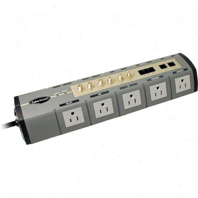 Cyberpower 10-outlet Home Theater Surte Protector