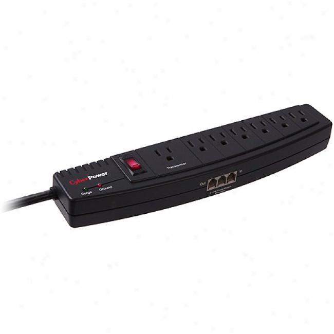 Cyberpower 1250 Joules 7 Outlet Surge Protector