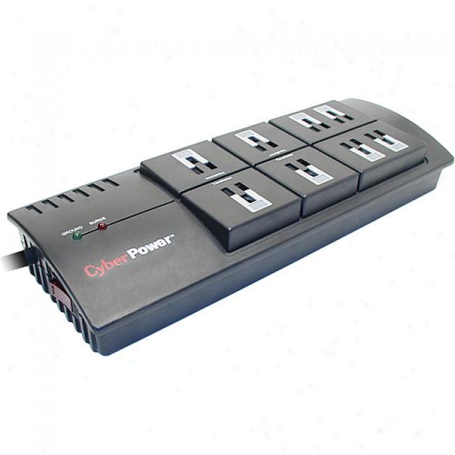 Cyberpower 2800 Joules 8 Oulet Surge Protector