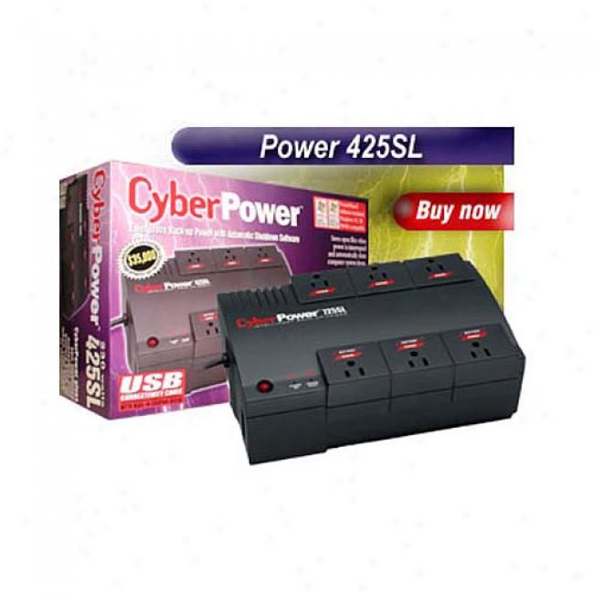 Cyberpower 425sl Compyter Battery Back-up System