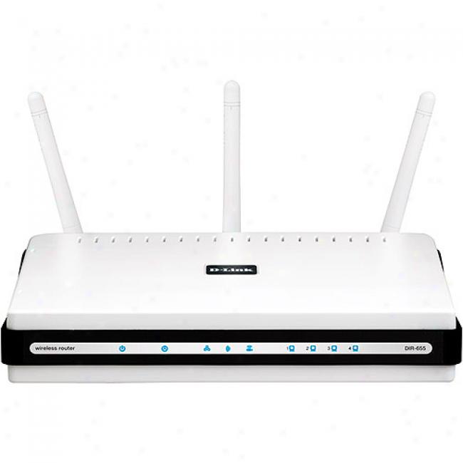 D-link Dir-655 Xtreme N Wireless-n Gigabit Broadband Routre