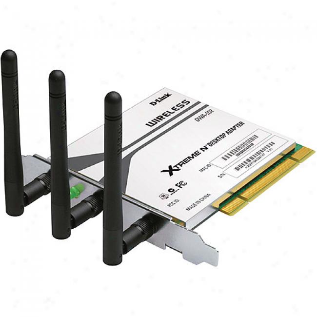 D-link Dwa552 Wireless-n Xtreme N Pci Desktop Card