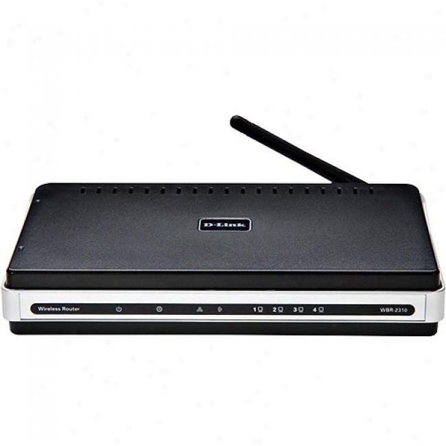 D-link Wbr-2310 Wireless-g 108mbps Rangebooster G Broadband Router