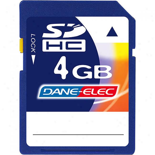 Dane-elec 4gb Sdhc Memory Card