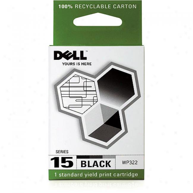 Dell 15 Standard Give place Black Cartridge