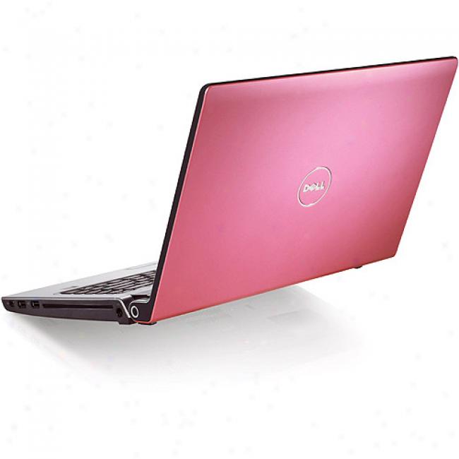 Dell 15.4' Studio 15 Pink Laptop Pc W/ Amd Turion 64 X2 Dual-core Processor Rm-74