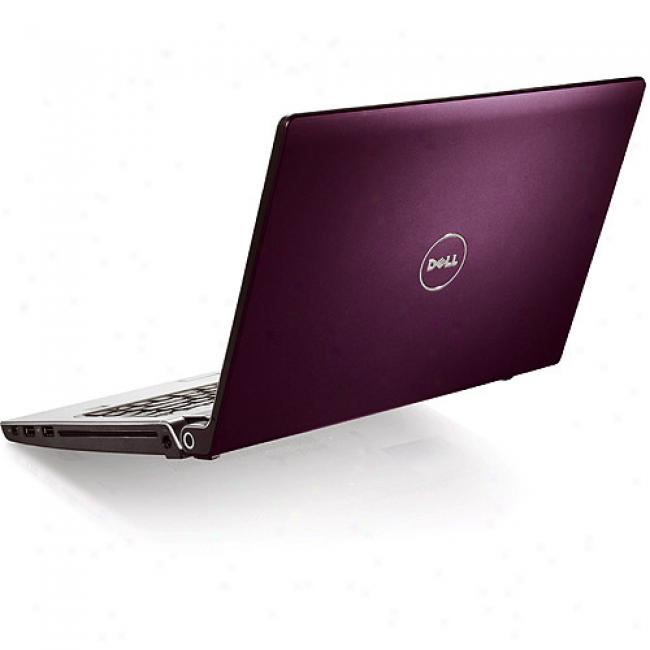 Dell 15.4'' Studio 15 Purple Laptop Pc W/ Amd Turion 64 X2 Dual-core Processor Rm-74