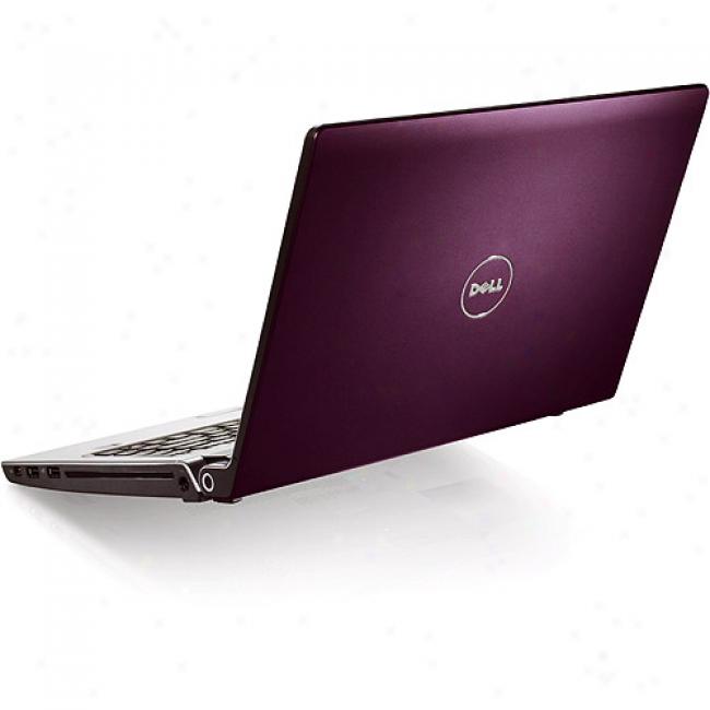 Dell 17'' Studio 17 Purple Laptop Pc W/ Intel Pentium Dual-core Processor T3400