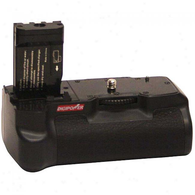 Digipower Pgr-cxt Rechargeable Battery Pack & Grip For Cabon Rebel Xt & Xti