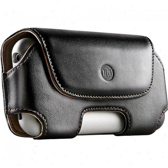 Dlo Brown Hipcase Leather Holster For Ilhone And Iphone 3g