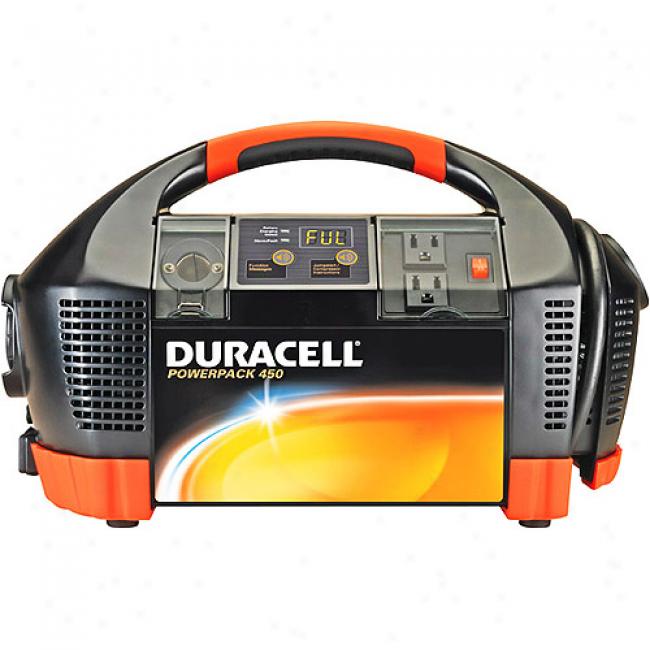 Dracell Powerpack 450 450-watt Portable Power Inverter With Voice Technology