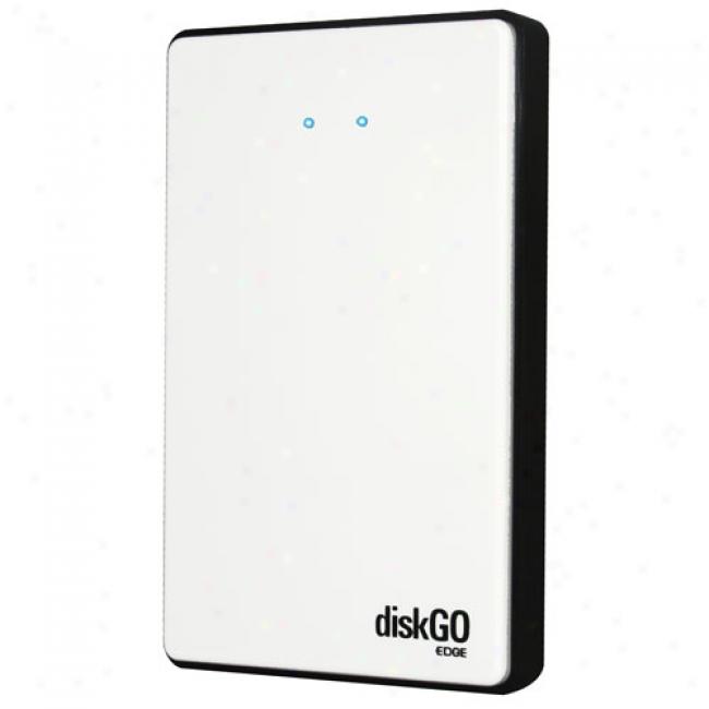Edge 160gb Diskgo 2.5in. Ultra Portable Usb 2.0 Hard Drive In Glacier