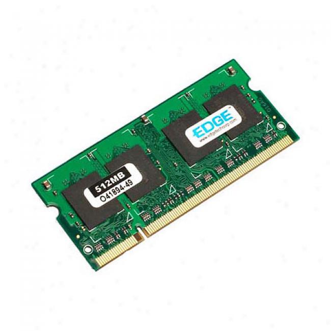 Edge 512mb Pc2-4200 Ddr2 533mhz 200-pin Sodimm Notebook Memory Module