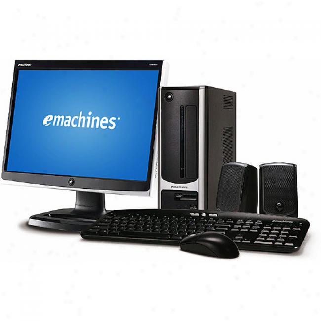 Emachines: Ejachines El1200-06w Desktop Pc W/ 19'' Widescreen Lcd Monitor